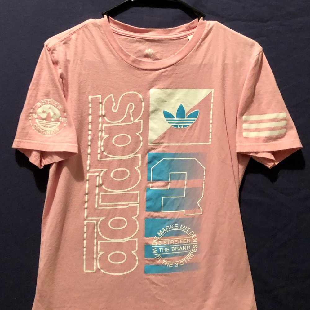 Adidas Original “Logos” Exclusive Shirt Size Small